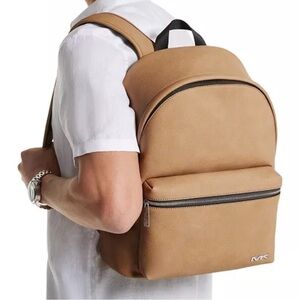 Michael Kors Malone Camel Large Backpack